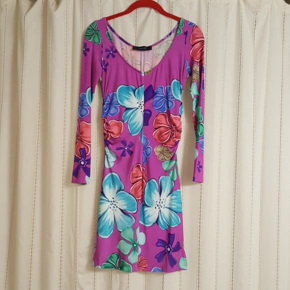versace flower dress